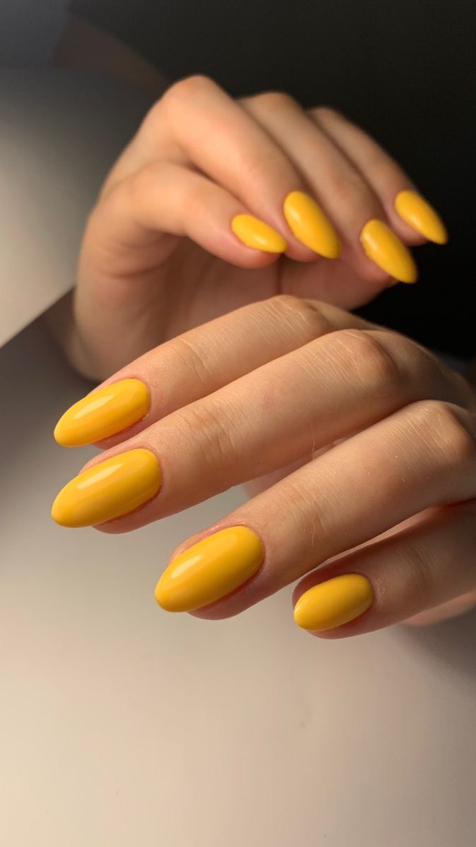 Lemon Drop – Sarı Press-On Nail Set