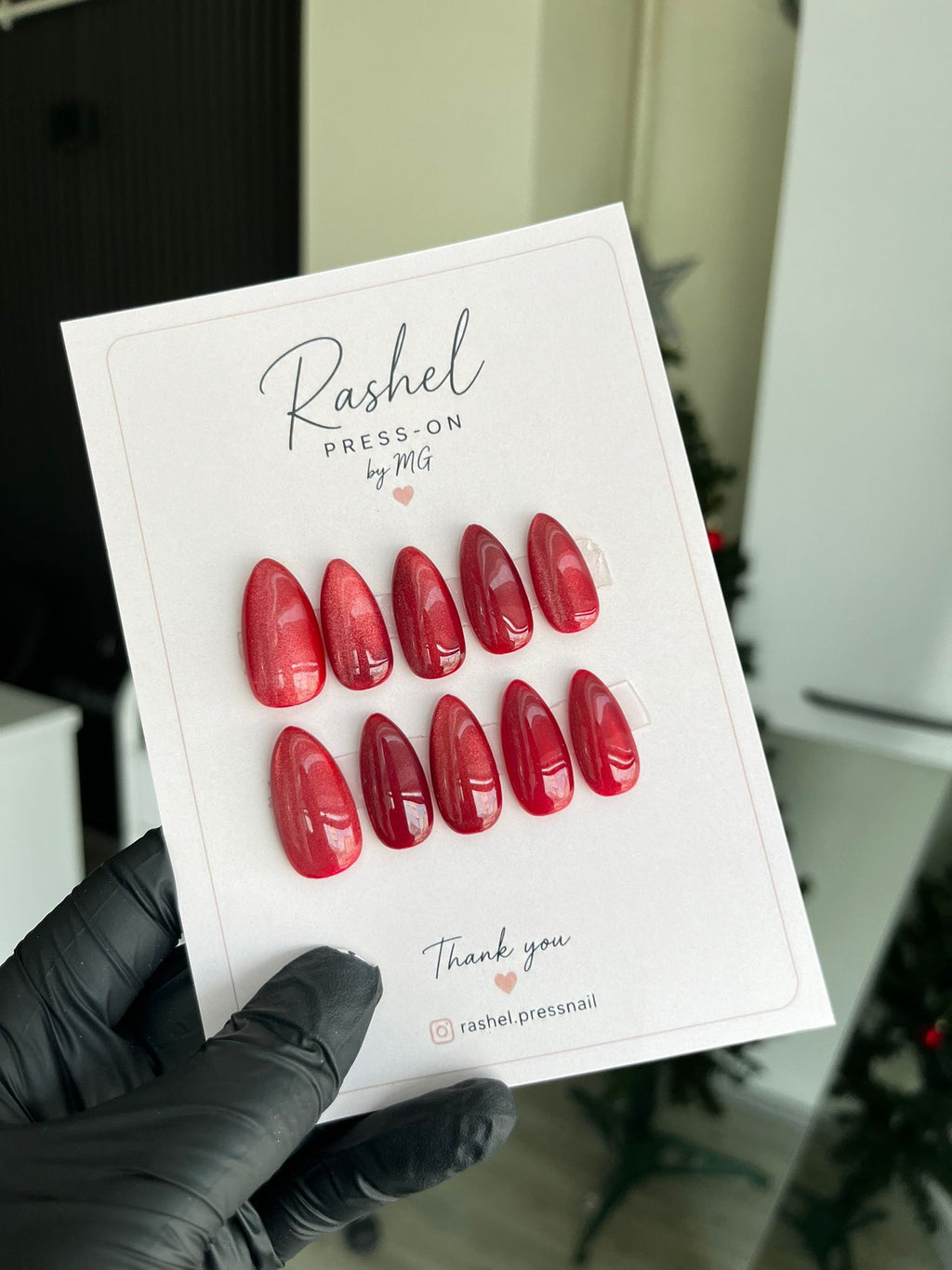 Kedi Gözü Press-On Nail Set