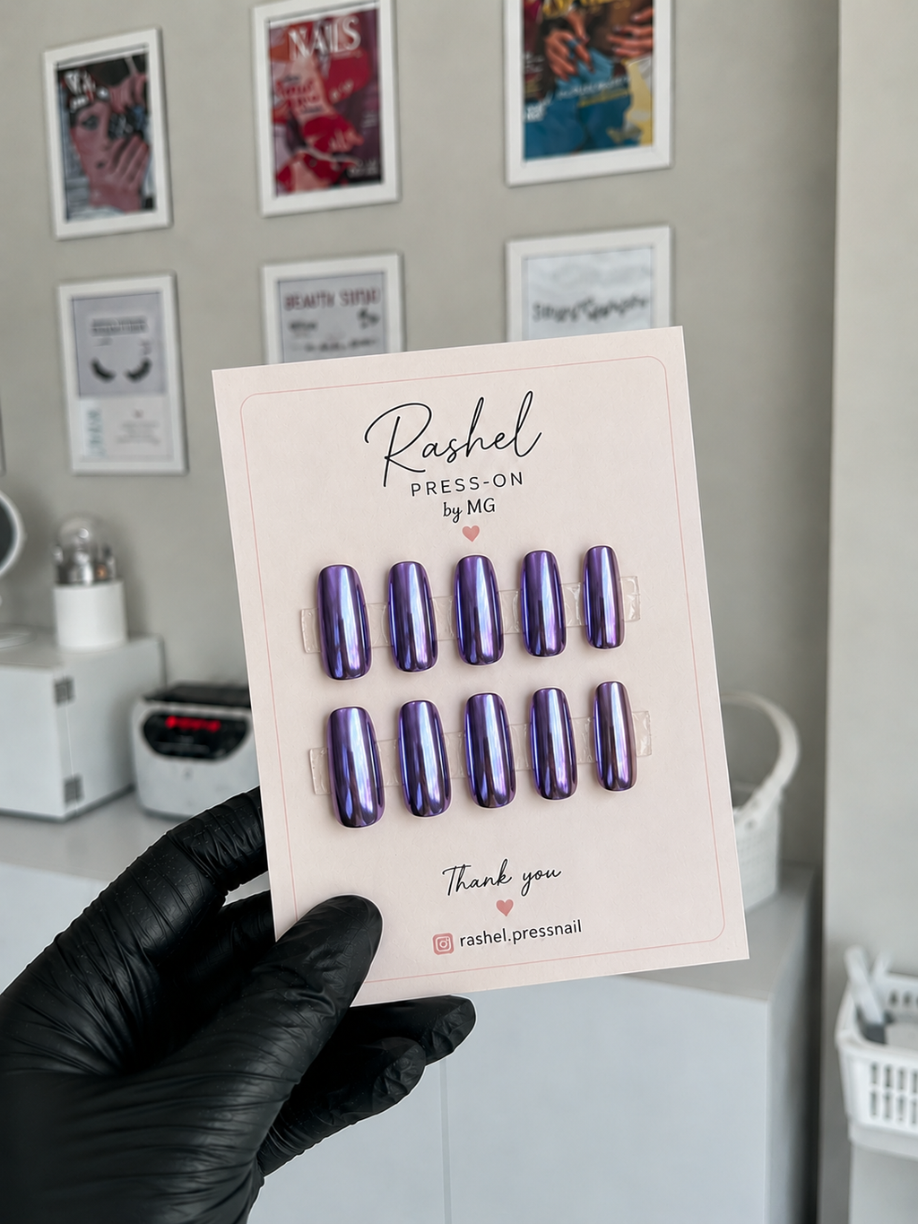 Mor Krom Press-On Nail Set