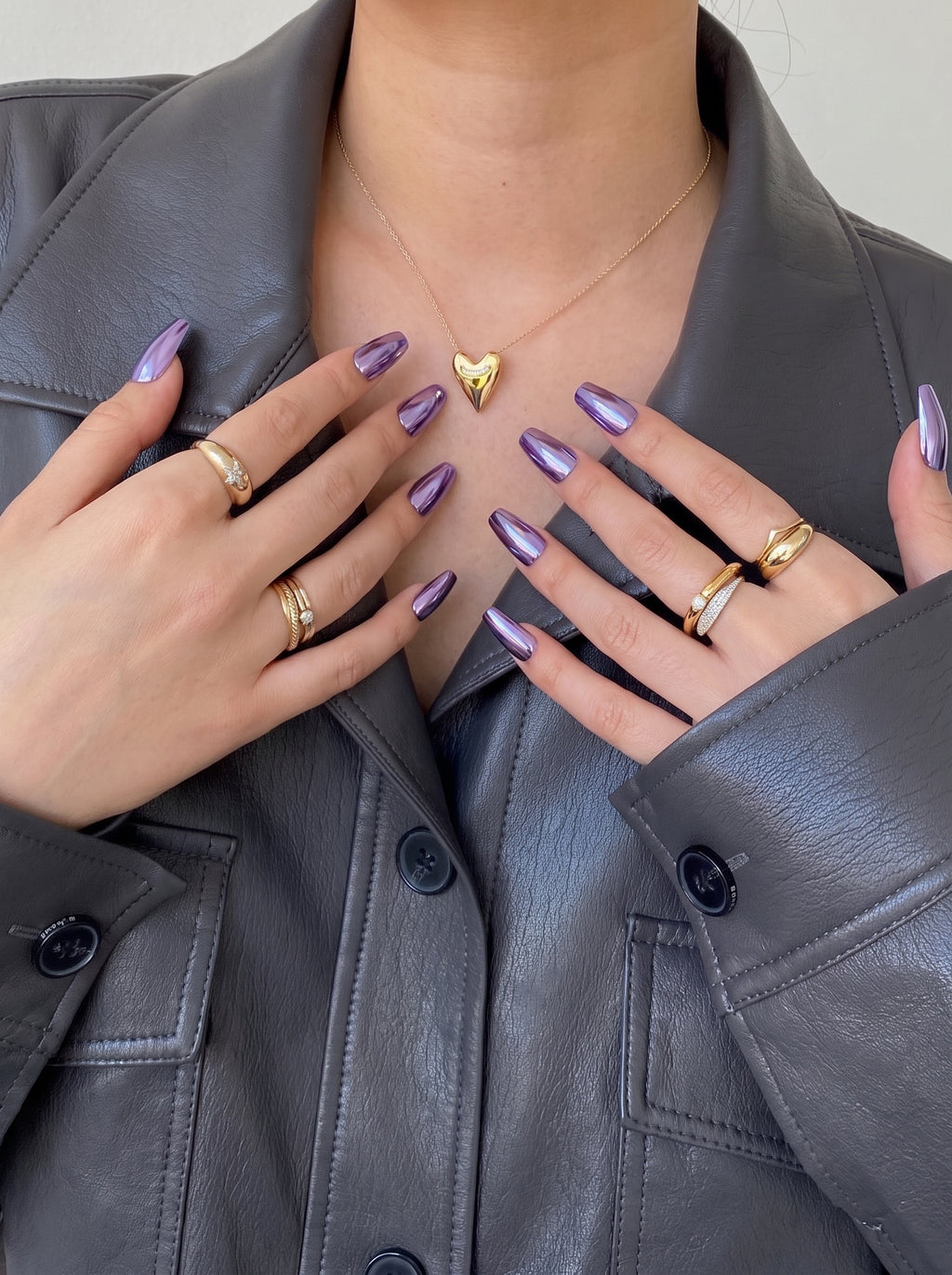Mor Krom Press-On Nail Set